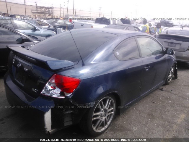 JTKDE177460065897 - 2006 TOYOTA SCION TC Dark Blue photo 4