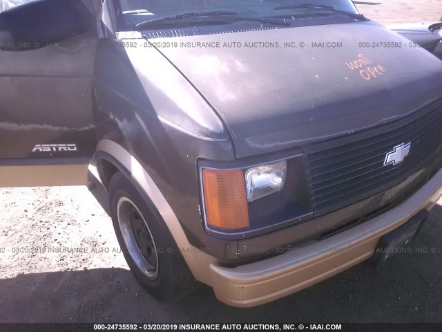 1GNDM15Z8HB194111 - 1987 CHEVROLET ASTRO BROWN photo 6