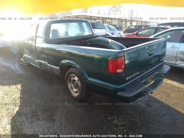 1GTCS19X3W8512584 - 1998 GMC SONOMA GREEN photo 3