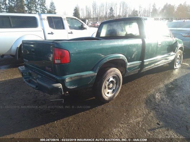 1GTCS19X3W8512584 - 1998 GMC SONOMA GREEN photo 4