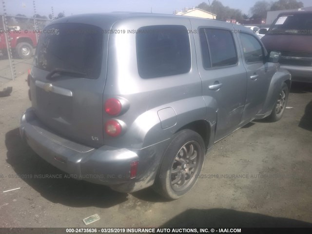 3GNDA13D46S603755 - 2006 CHEVROLET HHR LS 灰色 照片 4