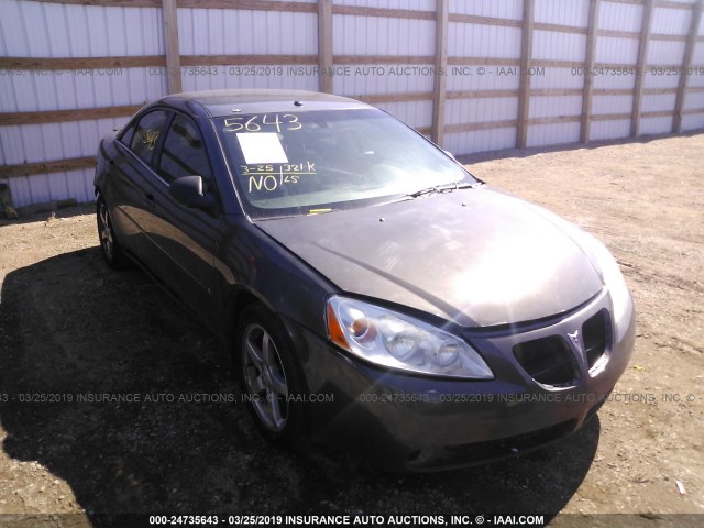 1G2ZG57N874100212 - 2007 PONTIAC G6 SE BLACK photo 1