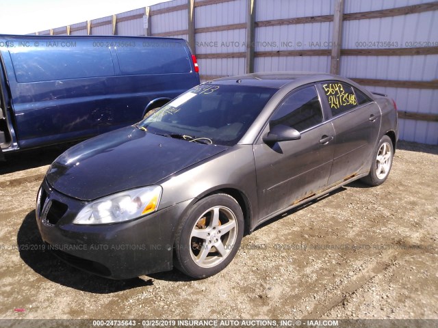 1G2ZG57N874100212 - 2007 PONTIAC G6 SE BLACK photo 2