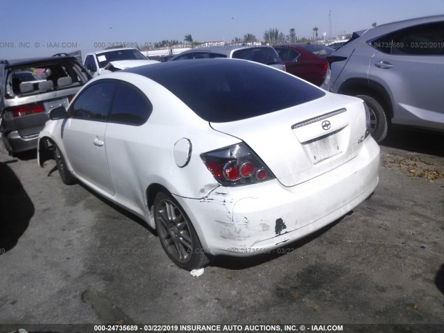 JTKDE3B74A0316607 - 2010 TOYOTA SCION TC თეთრი ფოტო 3