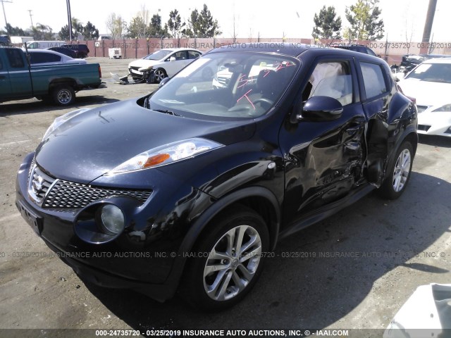 JN8AF5MR9DT202952 - 2013 NISSAN JUKE S/SV/SL BLACK photo 2