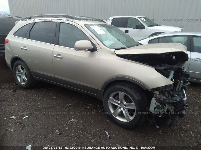 KM8NU73C18U052827 - 2008 HYUNDAI VERACRUZ GLS/SE/LIMITED GRAY photo 1