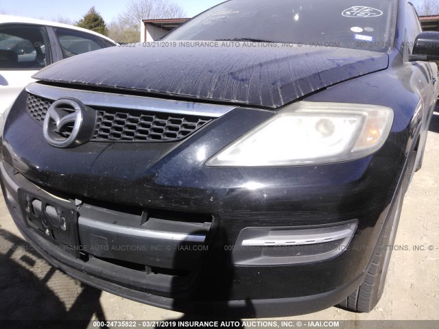 JM3TB28Y070107435 - 2007 MAZDA CX-9 BLACK photo 6