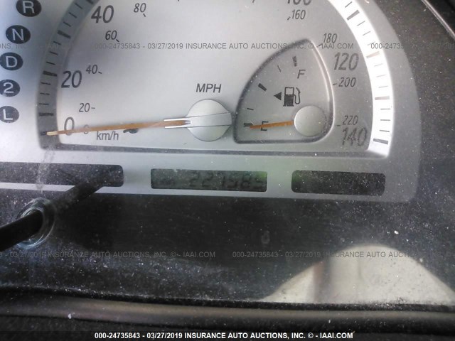 4T1BE32K34U873617 - 2004 TOYOTA CAMRY LE/XLE/SE SILVER photo 7