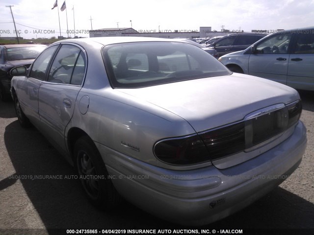 1G4HR54K5YU151465 - 2000 BUICK LESABRE LIMITED SILVER photo 3