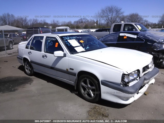 YV1LS5826T2343067 - 1996 VOLVO 850 R WHITE photo 1