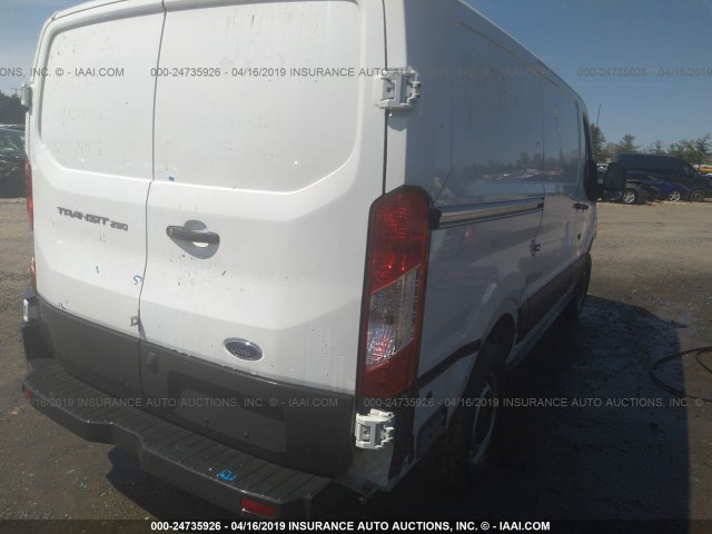 1FTYR1YMXJKA31106 - 2018 FORD TRANSIT T-250 WHITE photo 4