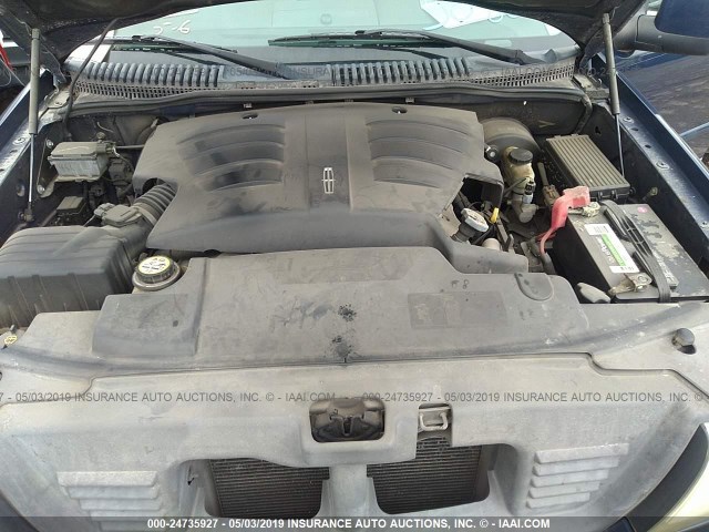 5LMEU68H54ZJ08003 - 2004 LINCOLN AVIATOR ლურჯი ფოტო 10