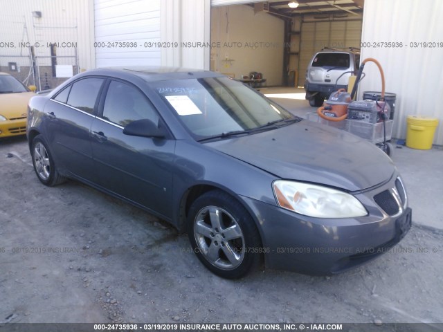 1G2ZH58N674267969 - 2007 PONTIAC G6 GT GRAY photo 1