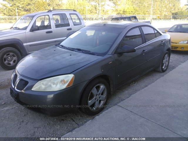 1G2ZH58N674267969 - 2007 PONTIAC G6 GT GRAY photo 2