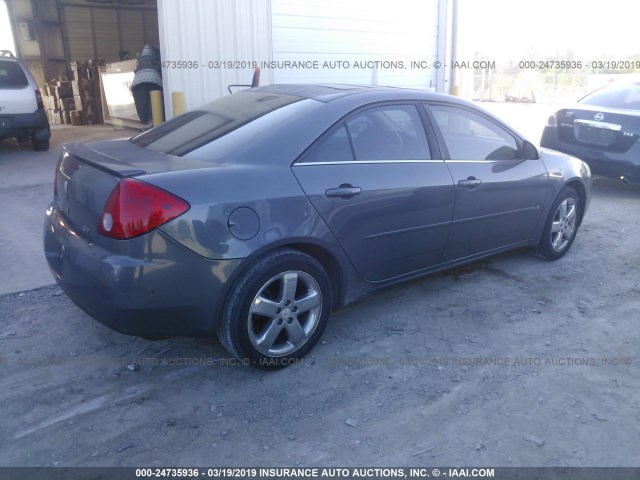 1G2ZH58N674267969 - 2007 PONTIAC G6 GT GRAY photo 4