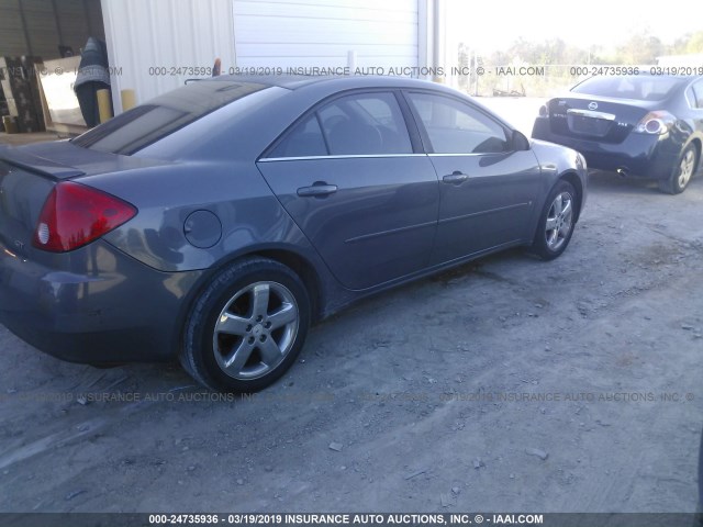 1G2ZH58N674267969 - 2007 PONTIAC G6 GT GRAY photo 6