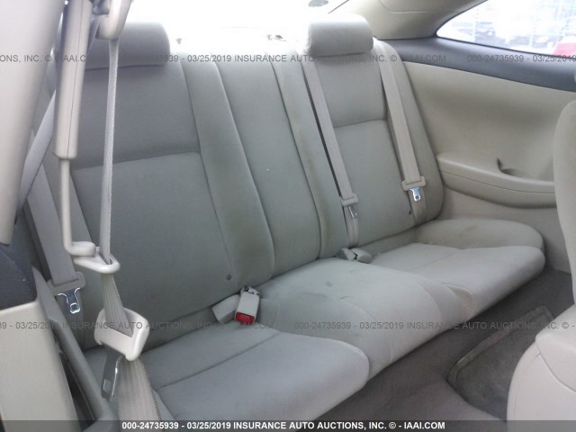 4T1CE38P54U799818 - 2004 TOYOTA CAMRY SOLARA SE/SLE WHITE photo 8