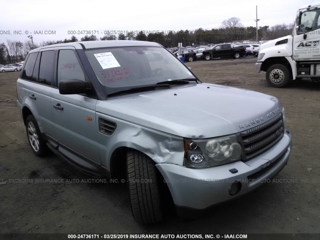 SALSK25477A988756 - 2007 LAND ROVER RANGE ROVER SPORT HSE TURQUOISE photo 1