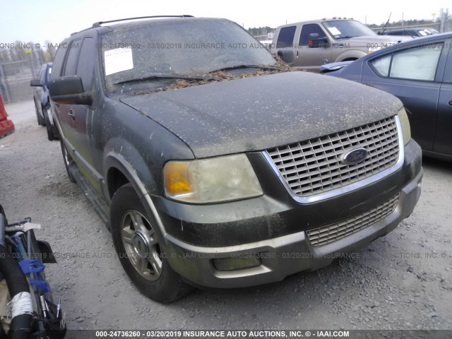 1FMPU17L43LB60647 - 2003 FORD EXPEDITION EDDIE BAUER GREEN photo 1