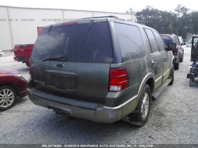 1FMPU17L43LB60647 - 2003 FORD EXPEDITION EDDIE BAUER GREEN photo 4