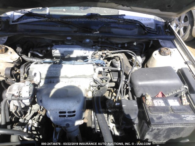 4T1BG22K4WU198528 - 1998 TOYOTA CAMRY CE/LE/XLE 金色 照片 10