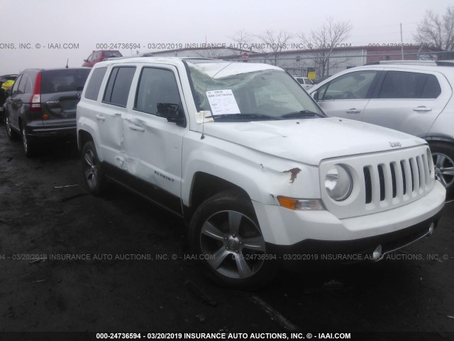 1C4NJPFA3GD807305 - 2016 JEEP PATRIOT LATITUDE WHITE photo 6