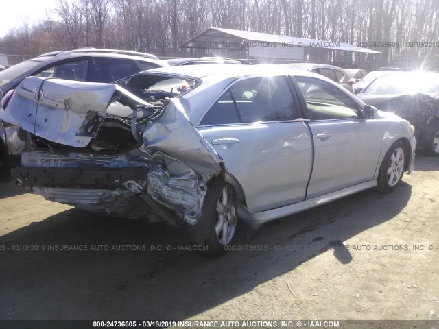 4T1BE46K67U529932 - 2007 TOYOTA CAMRY NEW GENERAT CE/LE/XLE/SE Light Blue photo 4