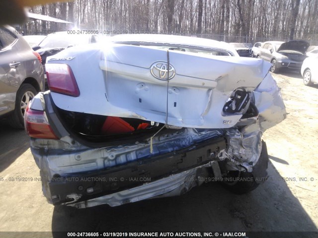 4T1BE46K67U529932 - 2007 TOYOTA CAMRY NEW GENERAT CE/LE/XLE/SE Light Blue photo 6