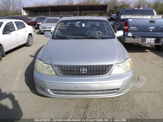 4T1BF28B12U243784 - 2002 TOYOTA AVALON XL/XLS SILVER photo 6