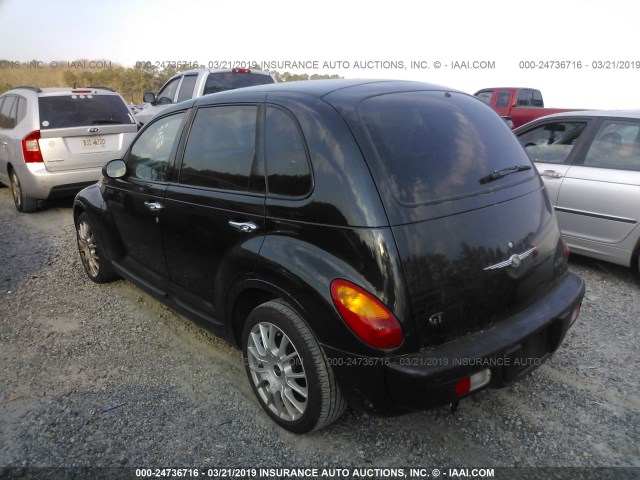 3C8FY78G73T539380 - 2003 CHRYSLER PT CRUISER GT BLACK photo 3