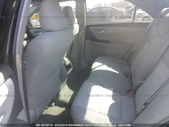4T1BF1FK6GU171565 - 2016 TOYOTA CAMRY LE/XLE/SE/XSE BLACK photo 8