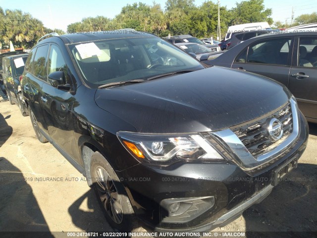 5N1DR2MM2HC606079 - 2017 NISSAN PATHFINDER S/SV/SL/PLATINUM BLACK photo 1