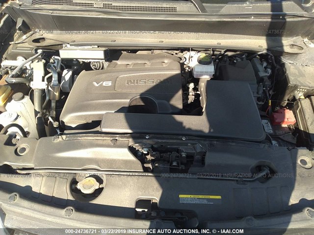 5N1DR2MM2HC606079 - 2017 NISSAN PATHFINDER S/SV/SL/PLATINUM BLACK photo 10