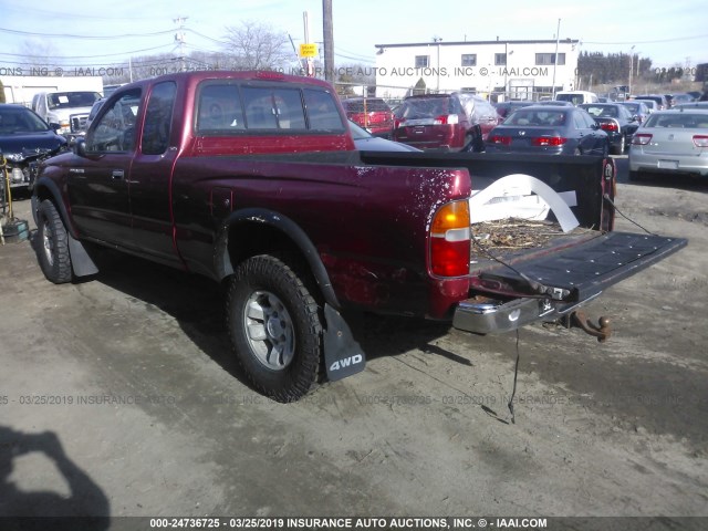 4TAWN72NXWZ169701 - 1998 TOYOTA TACOMA XTRACAB RED photo 8