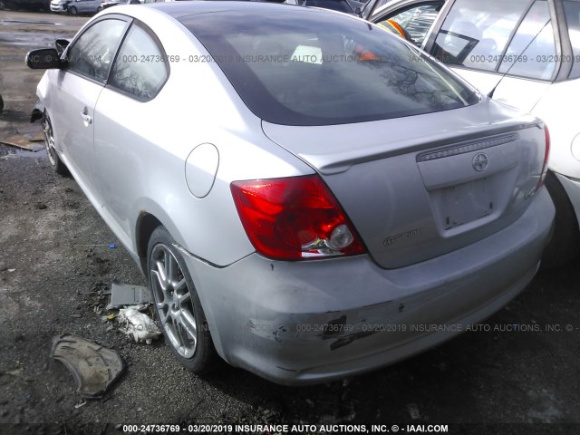JTKDE167450043351 - 2005 TOYOTA SCION TC SILVER photo 3