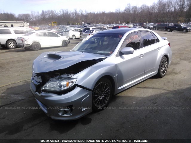 JF1GV7F68DG012761 - 2013 SUBARU IMPREZA WRX SILVER photo 2