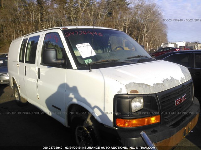 1GTGG25V941242652 - 2004 GMC SAVANA G2500 WHITE photo 1