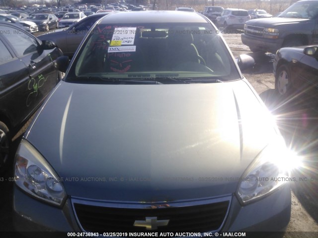 1G1ZS58F47F315617 - 2007 CHEVROLET MALIBU LS GRAY photo 6