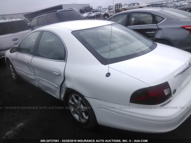 1MEFM55S22G623702 - 2002 MERCURY SABLE LS PREMIUM WHITE photo 3