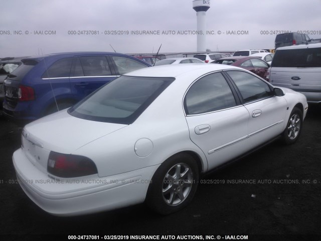 1MEFM55S22G623702 - 2002 MERCURY SABLE LS PREMIUM WHITE photo 4