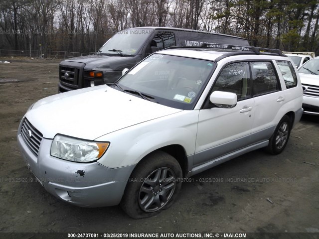 JF1SG67637H730102 - 2007 SUBARU FORESTER 2.5X LL BEAN WHITE photo 2