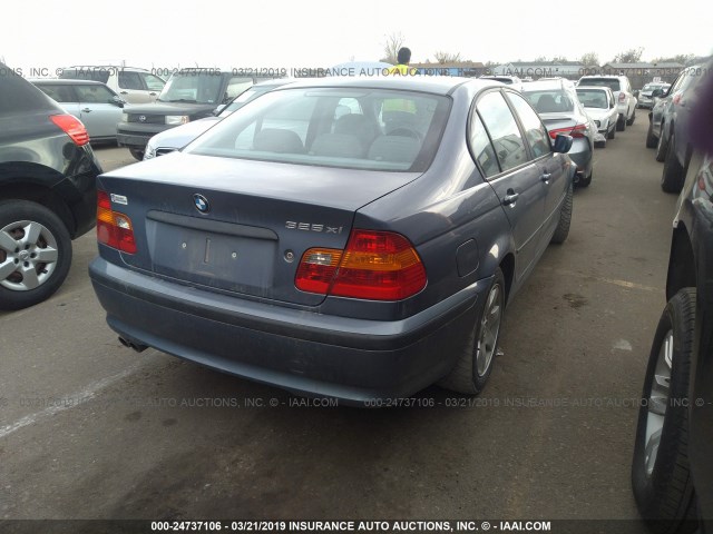 WBAEU33453PM56949 - 2003 BMW 325 XI BLUE photo 4