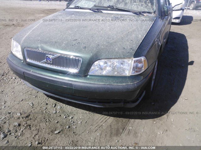 YV1VS2551YF521246 - 2000 VOLVO S40 GREEN photo 6