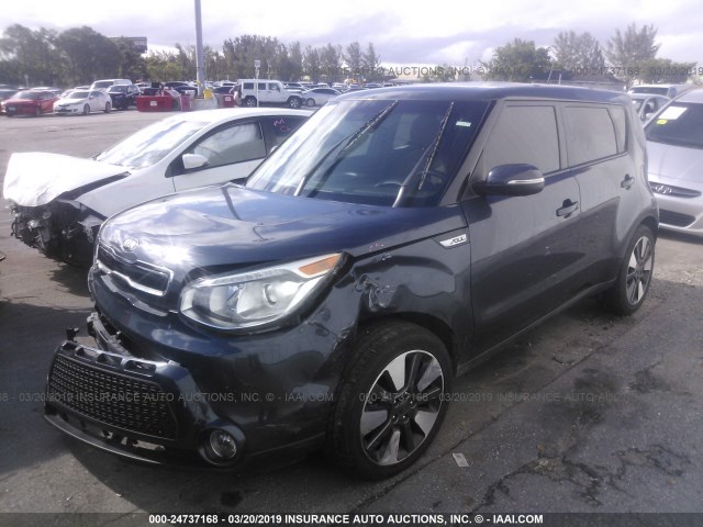 KNDJX3A53G7281501 - 2016 KIA SOUL ! Mavi foto 2
