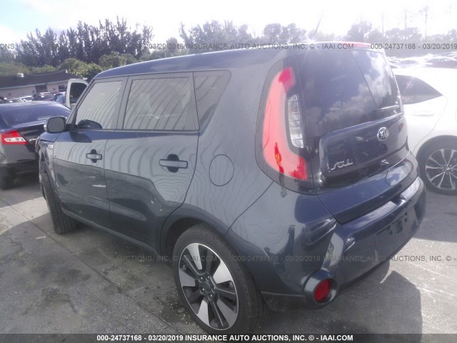KNDJX3A53G7281501 - 2016 KIA SOUL ! Mavi foto 3