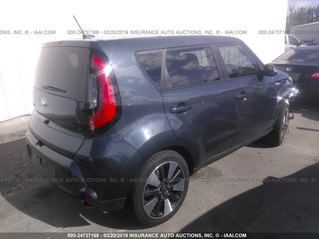 KNDJX3A53G7281501 - 2016 KIA SOUL ! Mavi foto 4