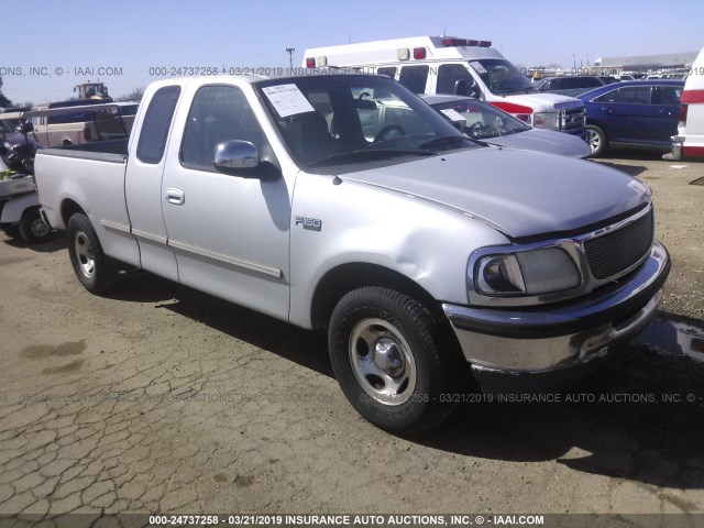 1FTDX1727VKC20595 - 1997 FORD F150 SILVER photo 1