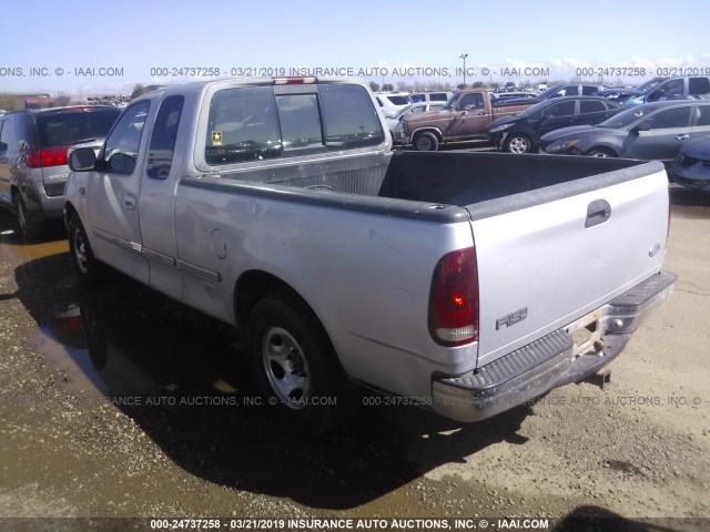 1FTDX1727VKC20595 - 1997 FORD F150 SILVER photo 3