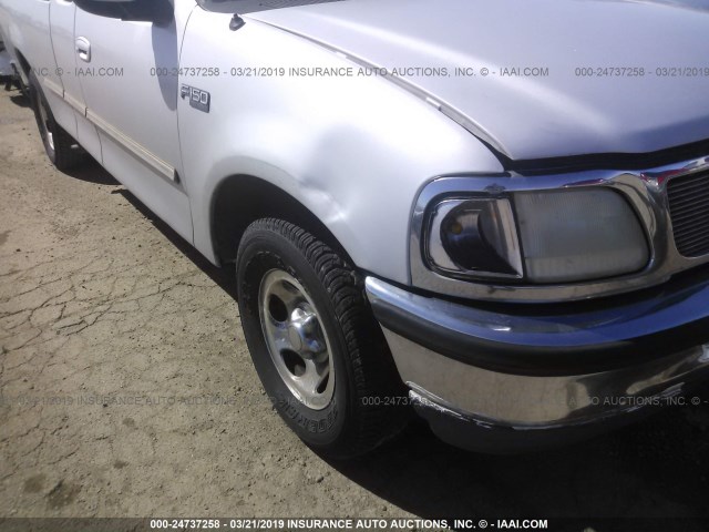 1FTDX1727VKC20595 - 1997 FORD F150 SILVER photo 6