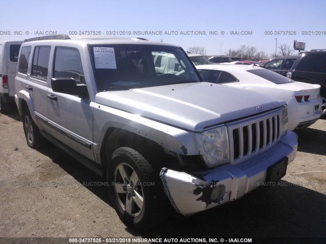 1J8HG48K76C272198 - 2006 JEEP COMMANDER 银色 照片 1